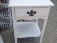 White Side table