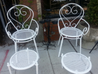 Iron chairs
