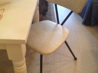 Vintage pair of kitchen chairs