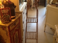 Three tier metal plant stand