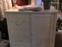Small shabby chic armoire