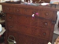 Tall Oak Chest