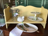 Mini yellow bench