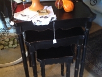 Black Nesting tables
