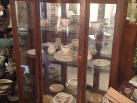 Glass 1920's display / china cabinet