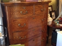 Beatuiful tall oak dresser