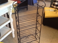 Iron black shelf