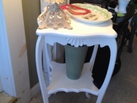 Decorative two shelf table