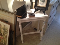 Spindle side table