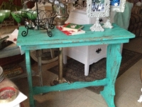 Shabby Green Table