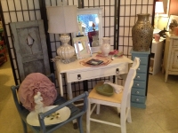Tables and chairs