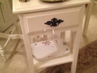 White Side Table