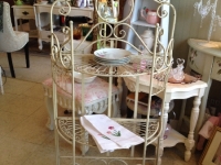 Vintage Iron Folding Shelf