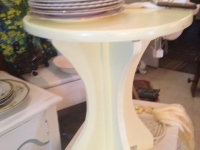 Yellow plant stand