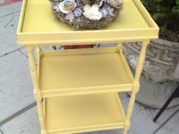 Yellow Vintage three tier