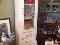 Reverse Painted Cabinet
