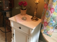 Shabby table view two