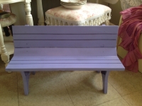 Mini Purple Bench