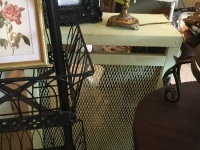 Green radiator cover - vintage !