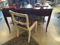 Vintage mahogany desk