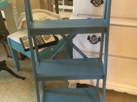 Blue three tier