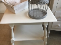 vintage white three tier