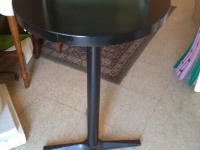 black-tall-table