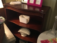 Mahogany book case