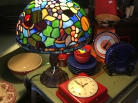 Tiffany style lamp