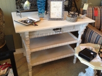 Gingerbread style scrolly vintage table.  Nice !