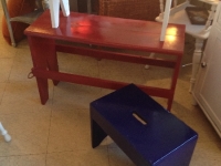 Red, White and Blue Benches