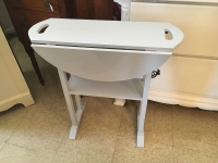 Vintage blue drop leaf
