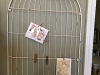 Fun wall art /birdcage