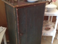 Vintage Green/twig cabinet
