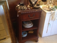 Mahogany side table