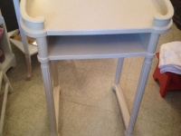 Vintage telephone table