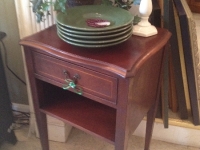Mahog Side Table (one of two)