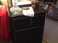 Black Side Table