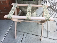 Vintage luggage rack