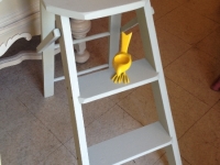 Folding vintage ladder /plant stand