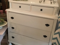Antique shabby chic bureau !  NICE 