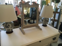 Pair of Toile lamps