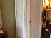 C 1920's Shabby Chic Small Wardrobe