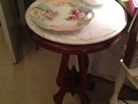 Marble Top Victorian Table