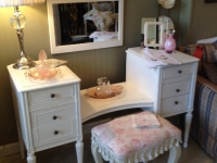 Shabby Chic Step Down Vanity