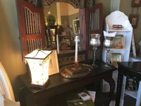 Gorgeous mirror and hall/music table