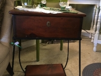Trunk on top  table