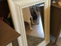White mirror - nice size