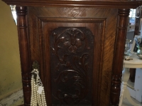 Antique mini mahogany cabinet
