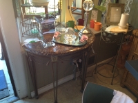 Marble Top Hall Table